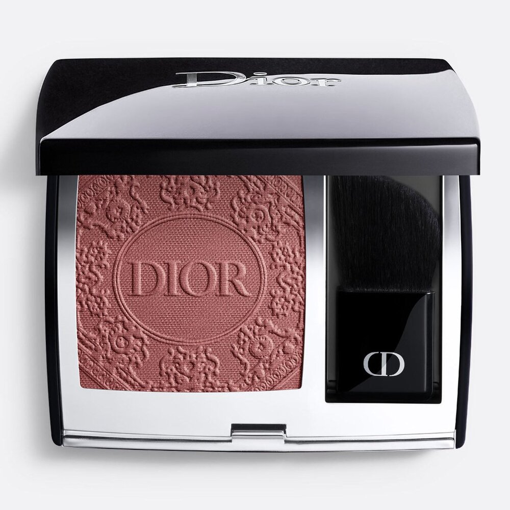 Dior Beauty Rouge Blush 621 Splendid Rose Satin 5.2g .18oz Ltd Edition Embossed